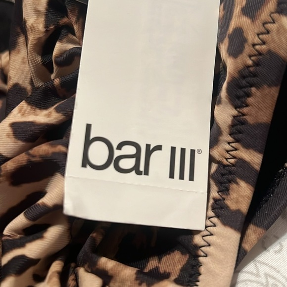 BAR III Women's Cheetah-Print High Waist Full Coverage Swim Bottoms | NEW/NWT!🖤 - Picture 6 of 7